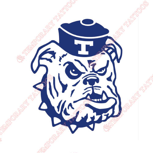 Louisiana Tech Bulldogs Customize Temporary Tattoos Stickers NO.4858